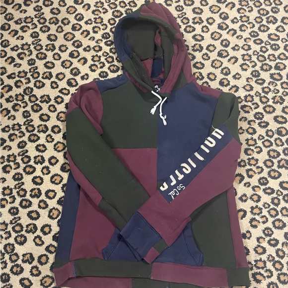 Custom patchwork hoodie - Picture 3 of 6